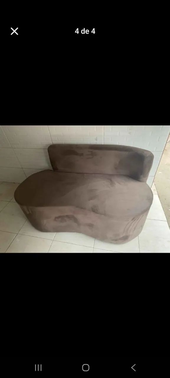 Sofá orgânico entrega imediata novo  de fábrica  - Foto 3