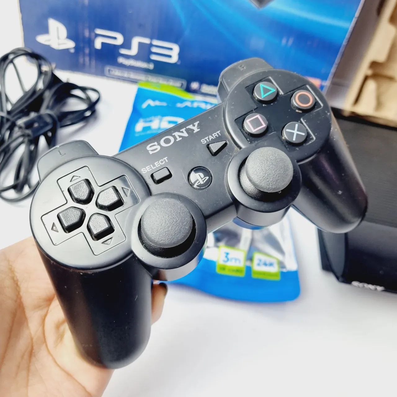 522- CONSOLE PS3 SUPER SLIM  - Foto 2