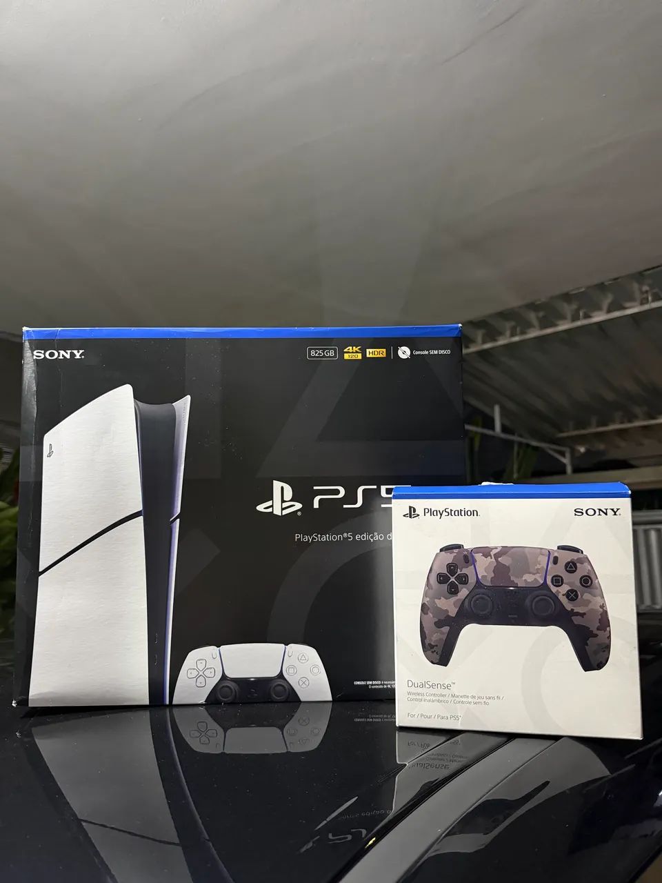 PS5 COM 5 DIAS DE USO + CONTROLE EXTRA