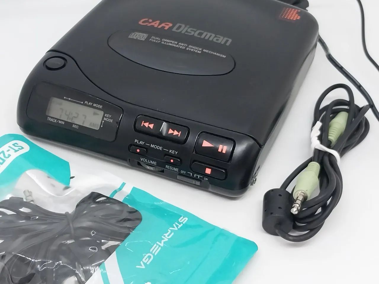 Sony Car Discman D-800K muito bonito e ligando (leia o anuncio