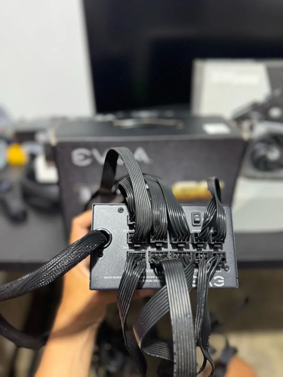 FONTE EVGA 1000W COMPLETA  - Foto 3
