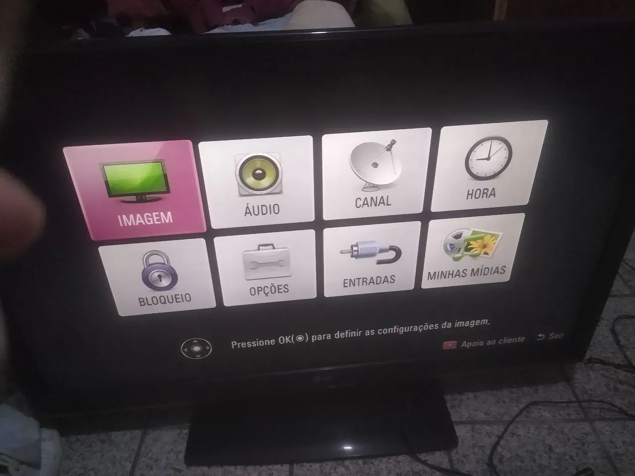 TV LG ótimo estado e funcionando  - Foto 4