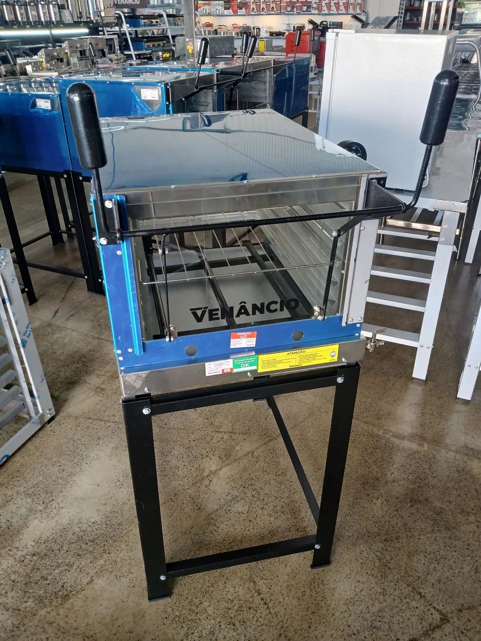 Forno Refratário a gás 80  cm Venâncio 