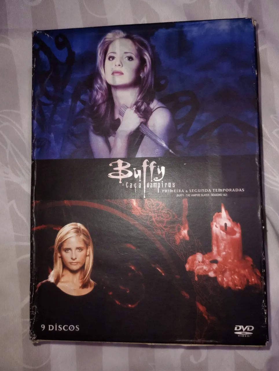 Box DVD Buffy A Caça Vampiros 1ª e 2ª Temporadas - 9 Discos