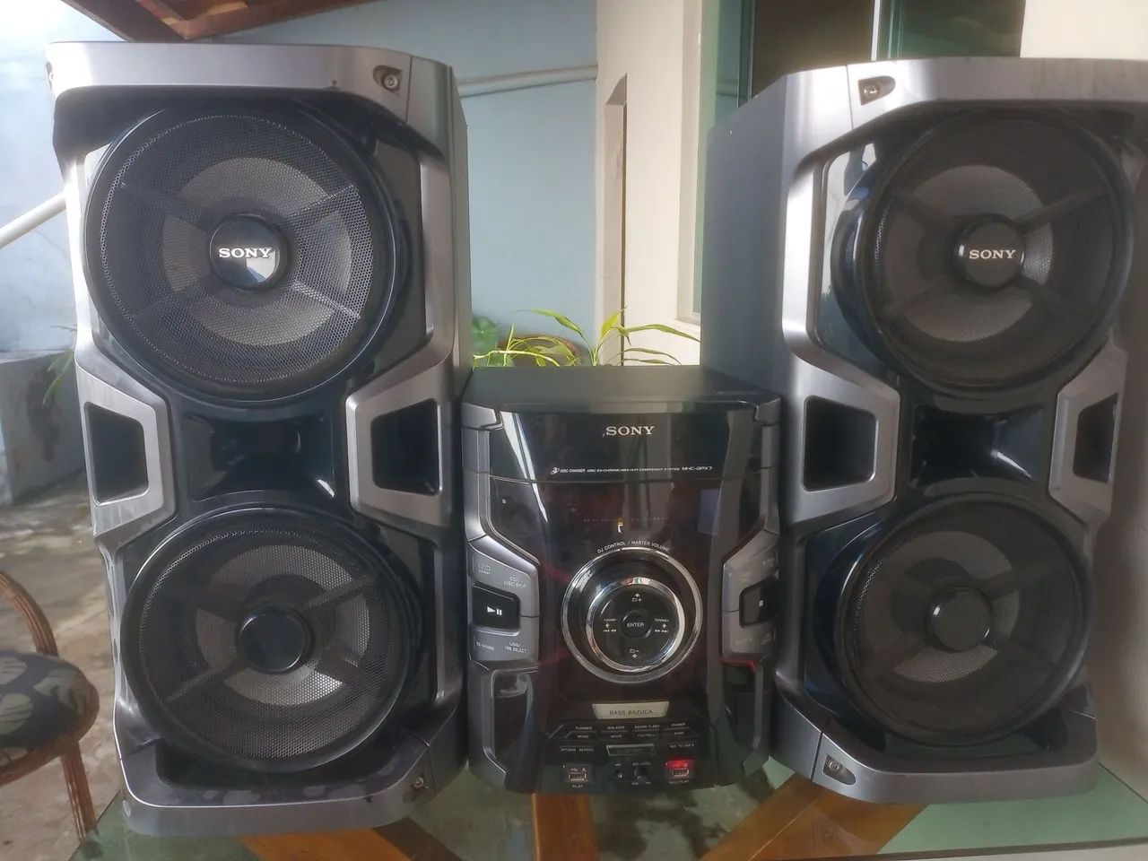 Mini System Sony - CD funcionando - Som potente