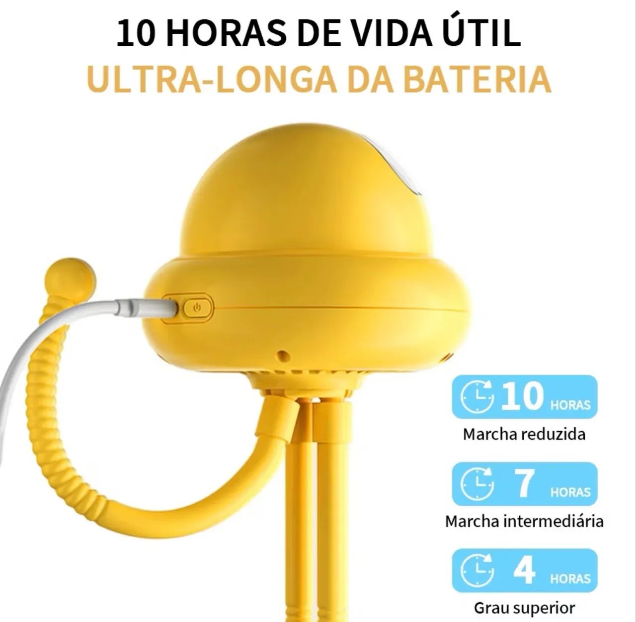 Ventilador Portátil para carrinho e berço de bebê  - Foto 4