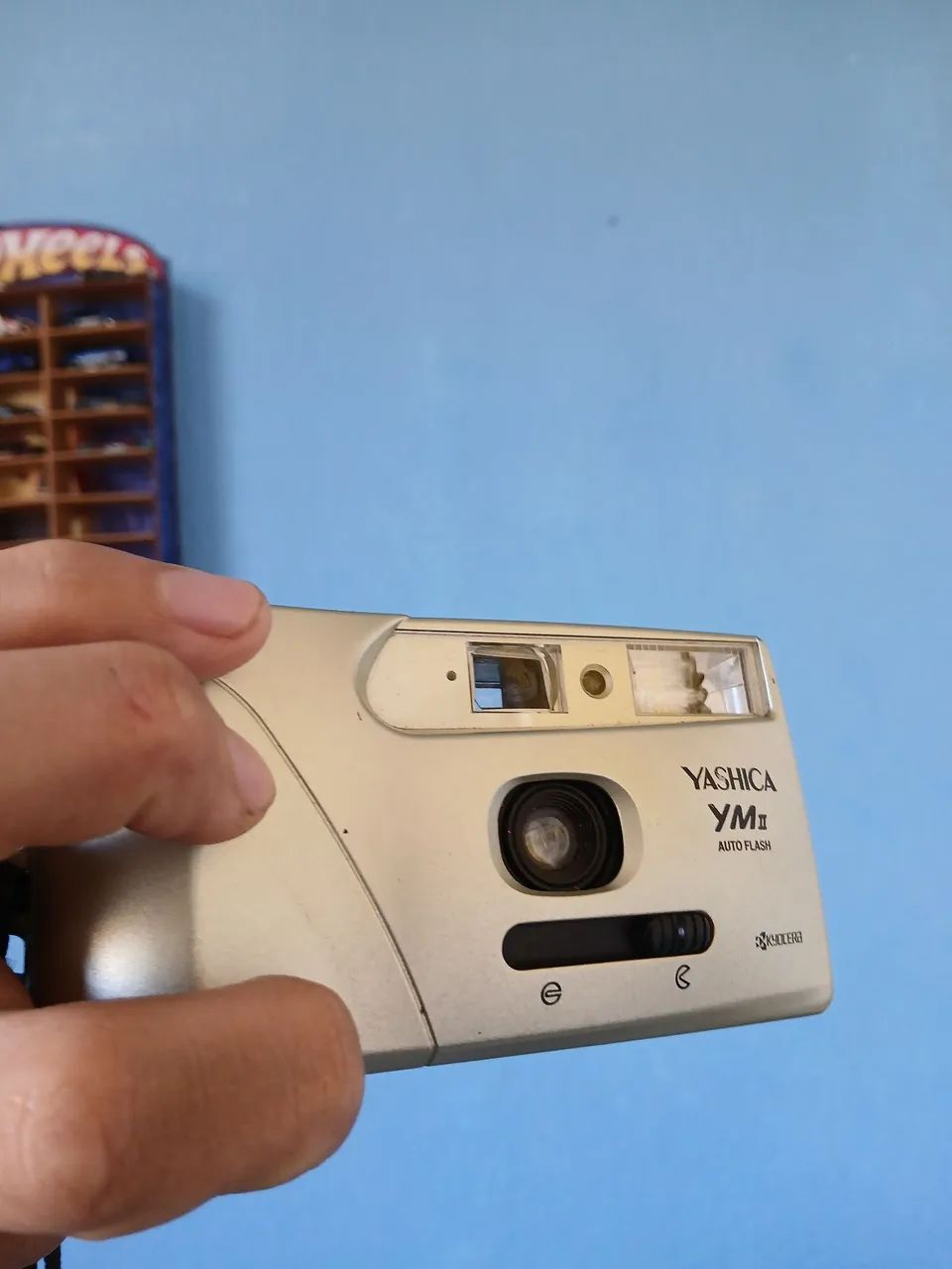 Câmera analógica Yashica YM ll autoflash - Foto 5