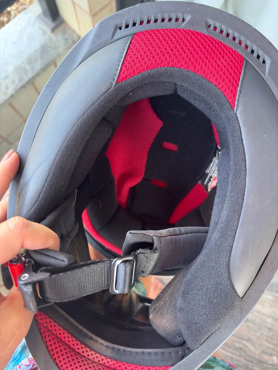 Capacete LS 2 cinza grafite  - Foto 6