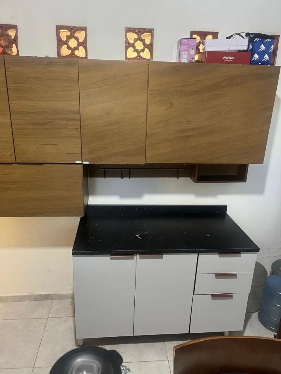 Armário completo de cozinha Bartira