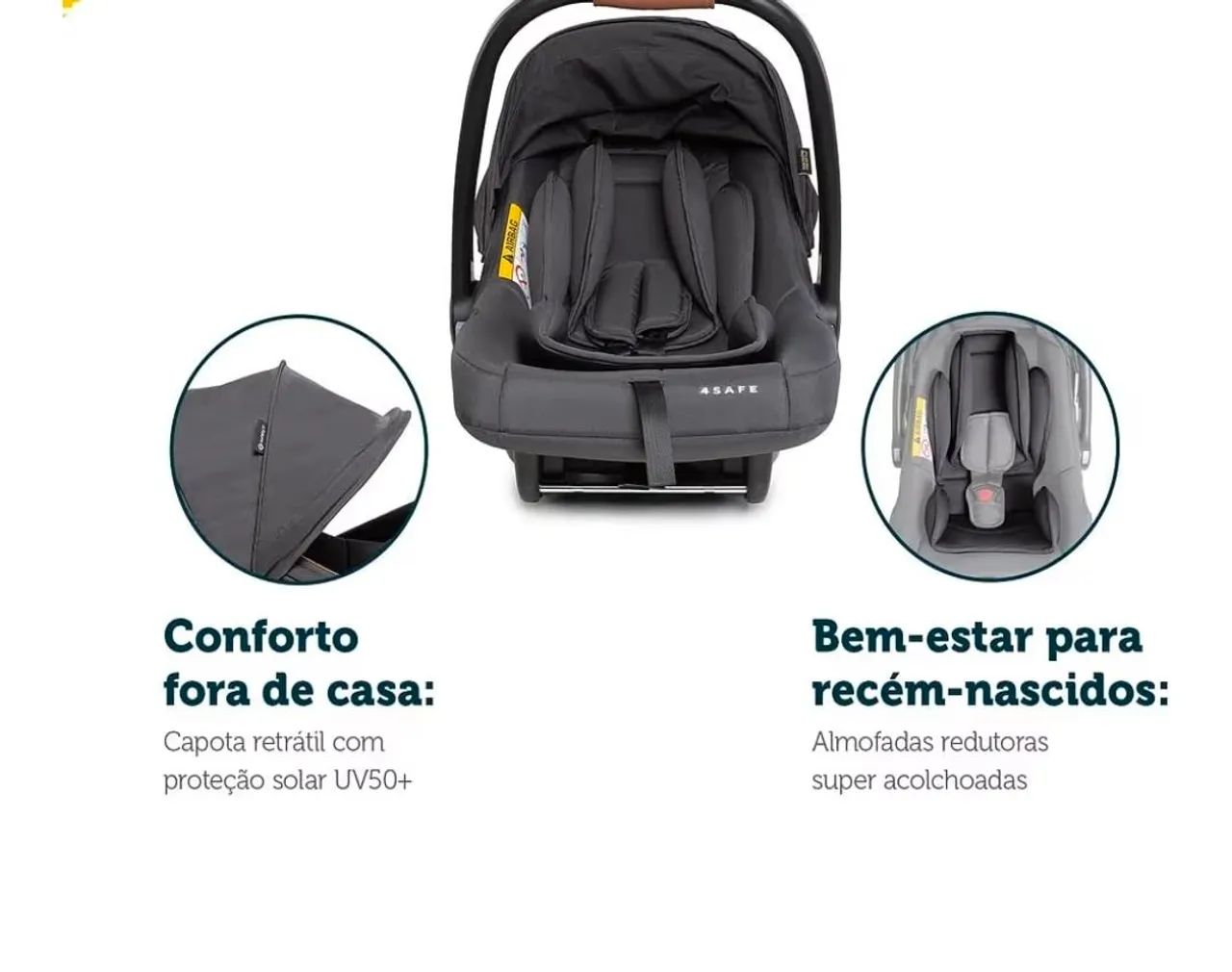 Bebê conforto safety 1s - Foto 3