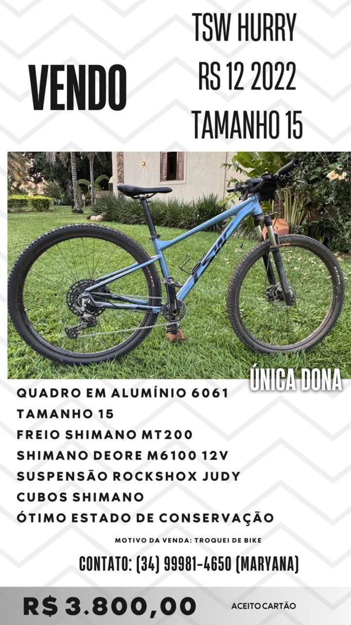 Bicicleta TSW