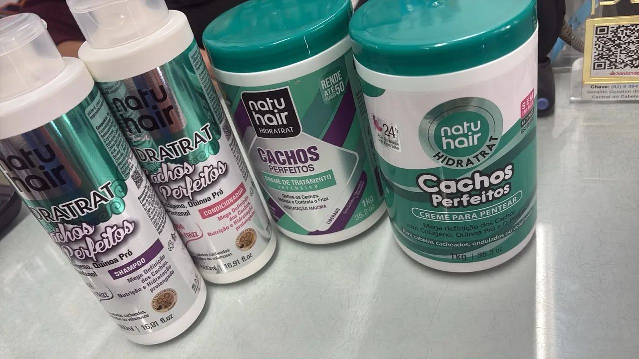 Produto de cabelo 