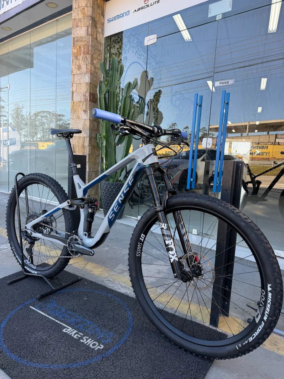 SENSE EXALT EVO CARBONO - 17 - SUSPENSÃO E SHOCK FOX - SRAM GX 12V