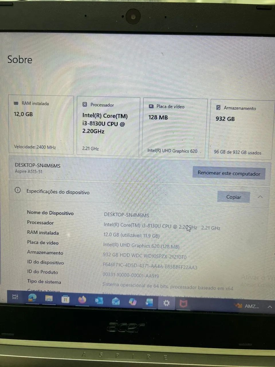 Notebook Acer - Foto 4