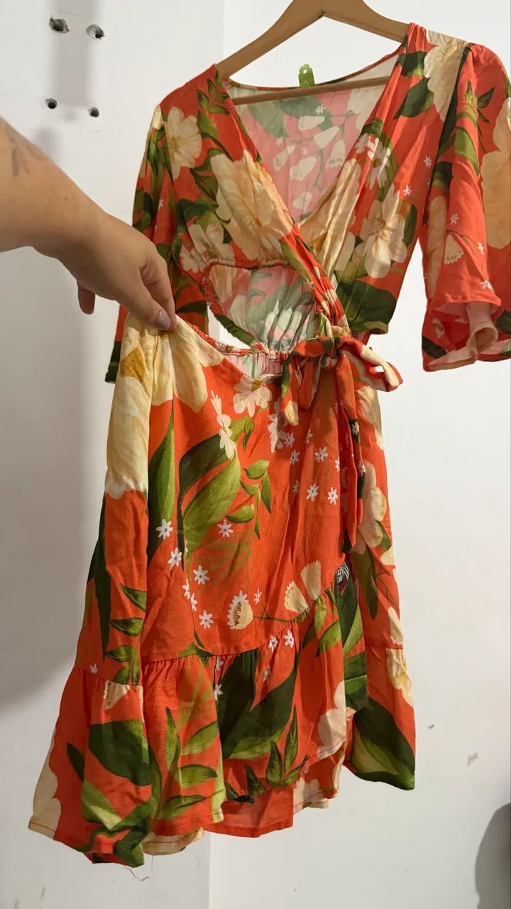 Vestido farm laranja  - Foto 5