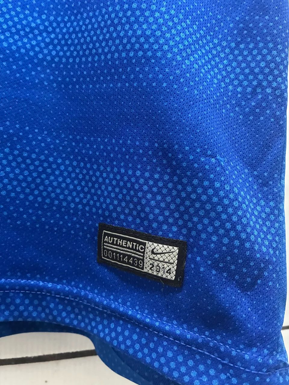 Camisa Seleção Brasileira 2014 away  Azul  - Foto 3