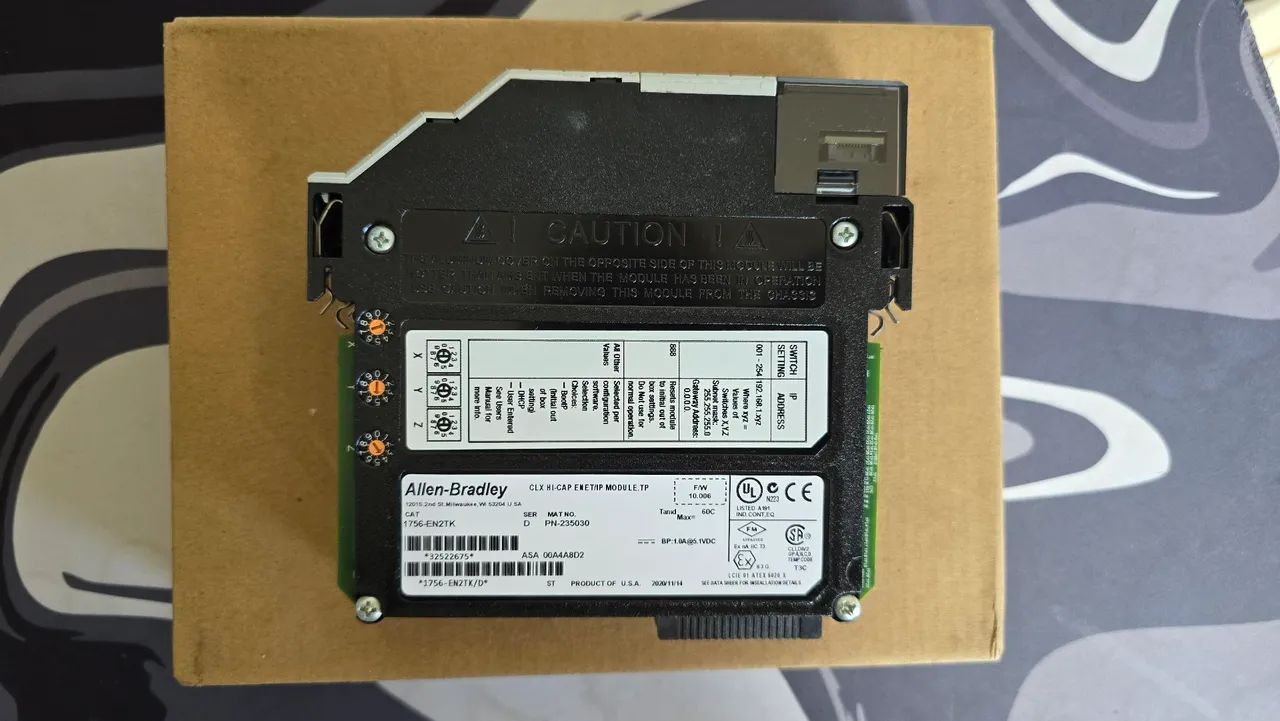 Módulo Ethernet Allen-Bradley 1756-EN2TK - Foto 2