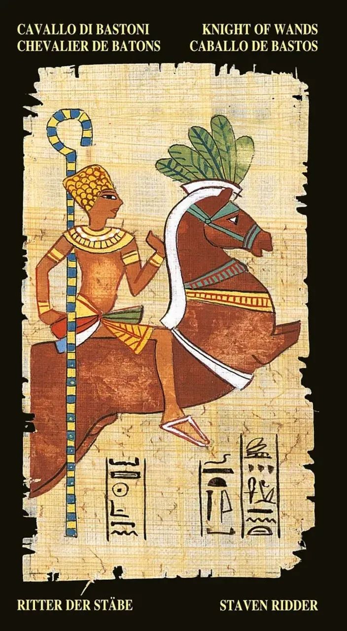 Egyptian Tarot Deck - Lo Scarabeo - Foto 2