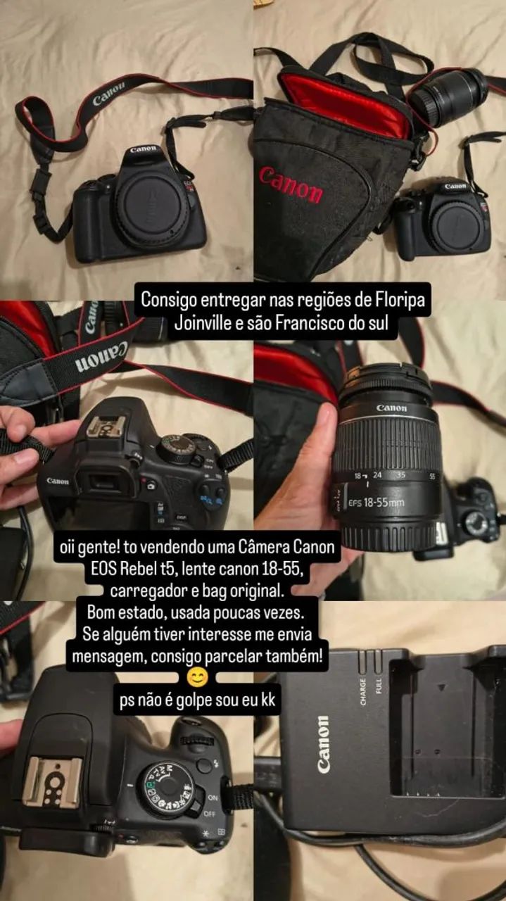 Camera Canon nova