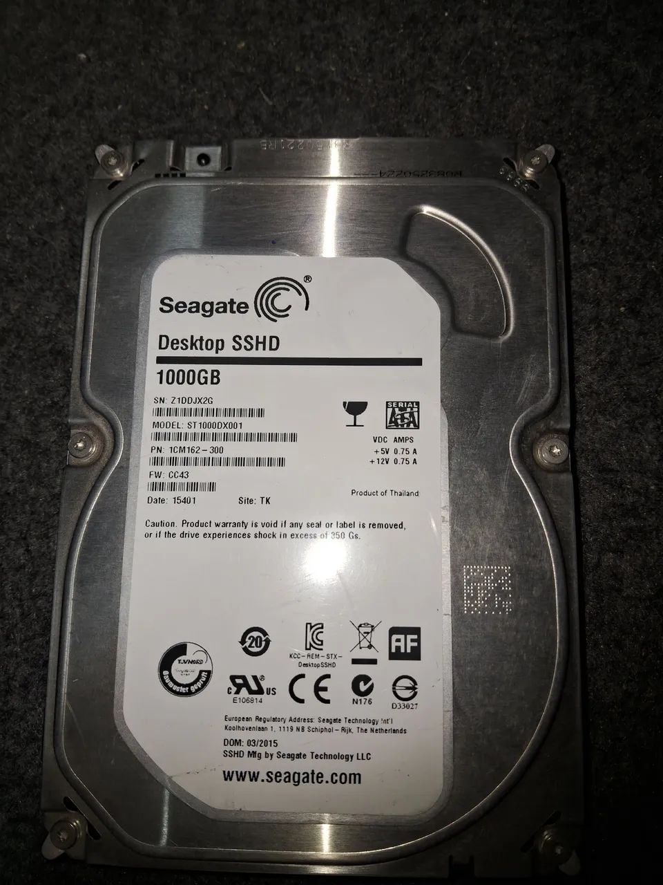 HD 1TB em bom estado saudável  - Foto 3