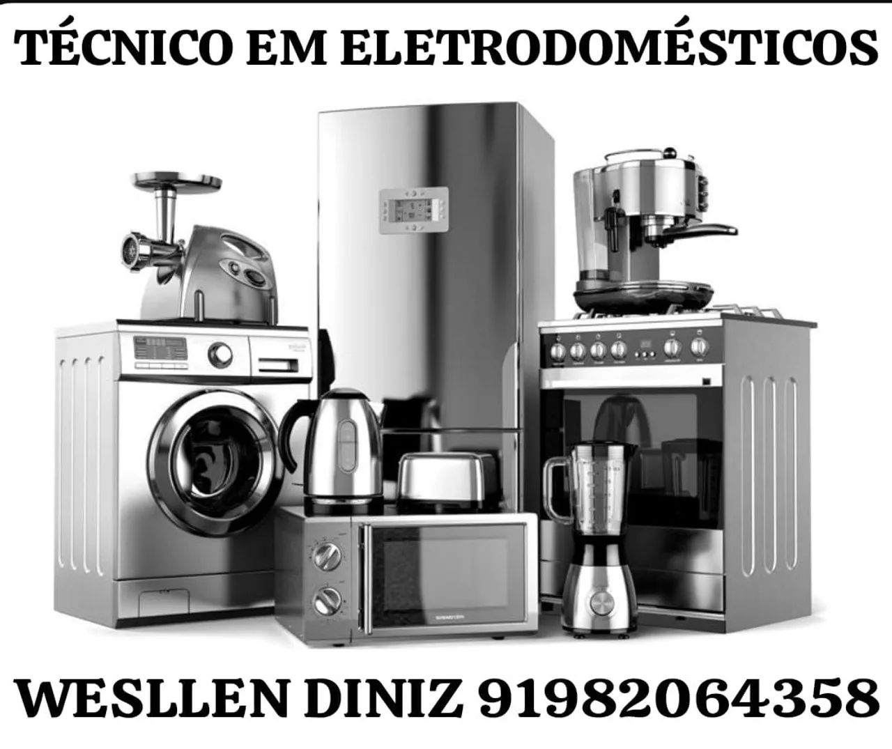 TÉCNICO EM ELETRODOMÉSTICOS ASSISTÊNCIA CONSERTO