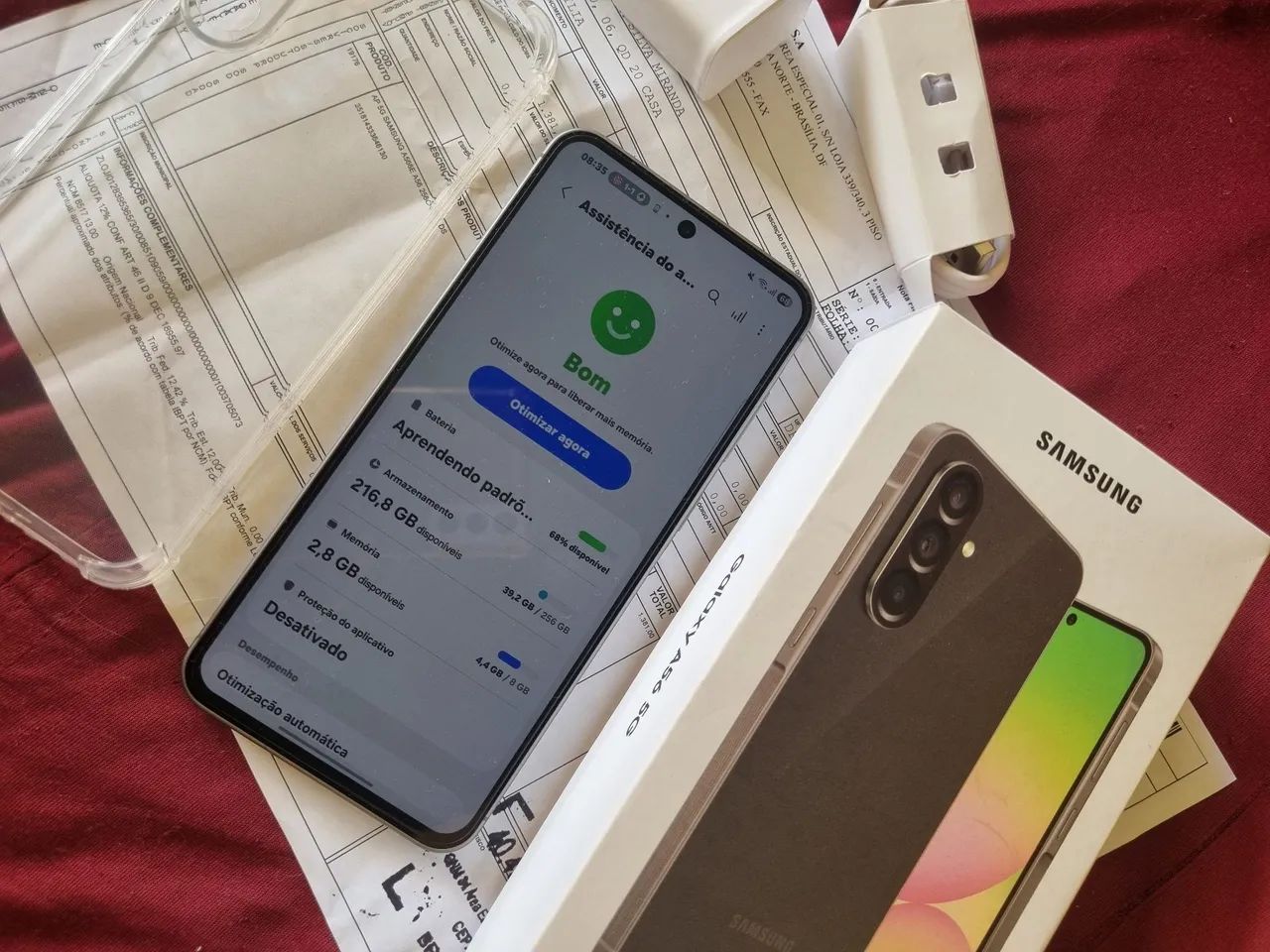 Vendo celular Samsung a56 5g 128 GB - Foto 2