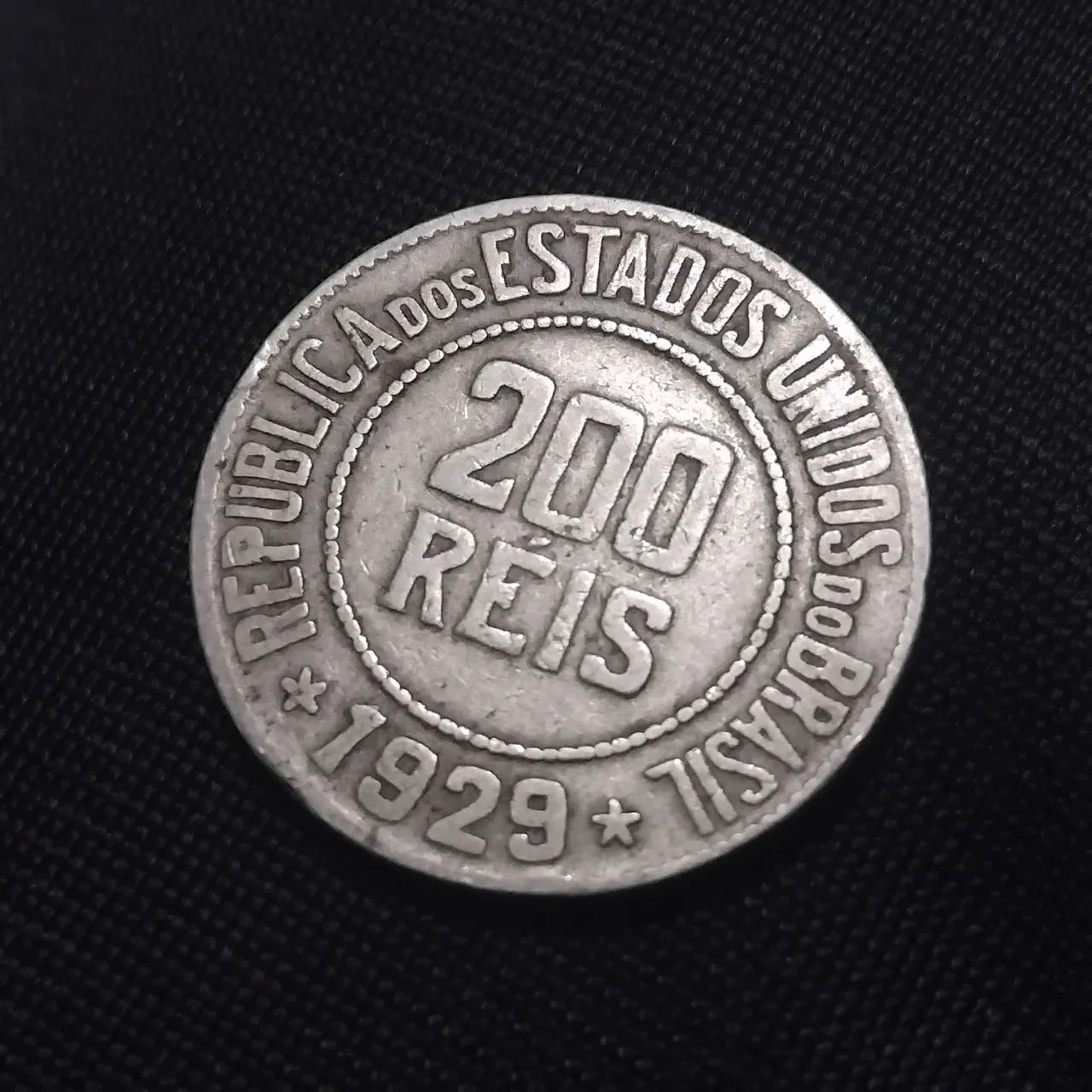 Moeda 200 Réis Brasil 1931 colecionadores