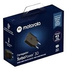 Carregador Motorola TurboPower 30W USB-C Original MC-307 Lacrado Novo - Foto 6