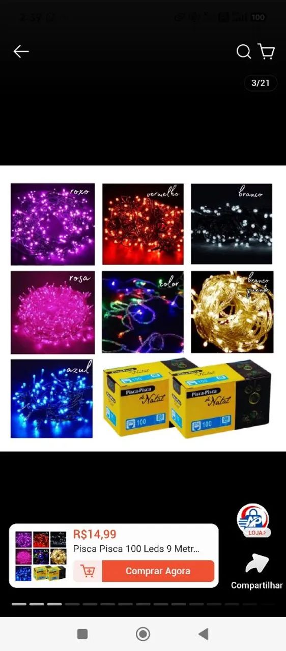 Lâmpadas de ,Led 100 lamp - Foto 2