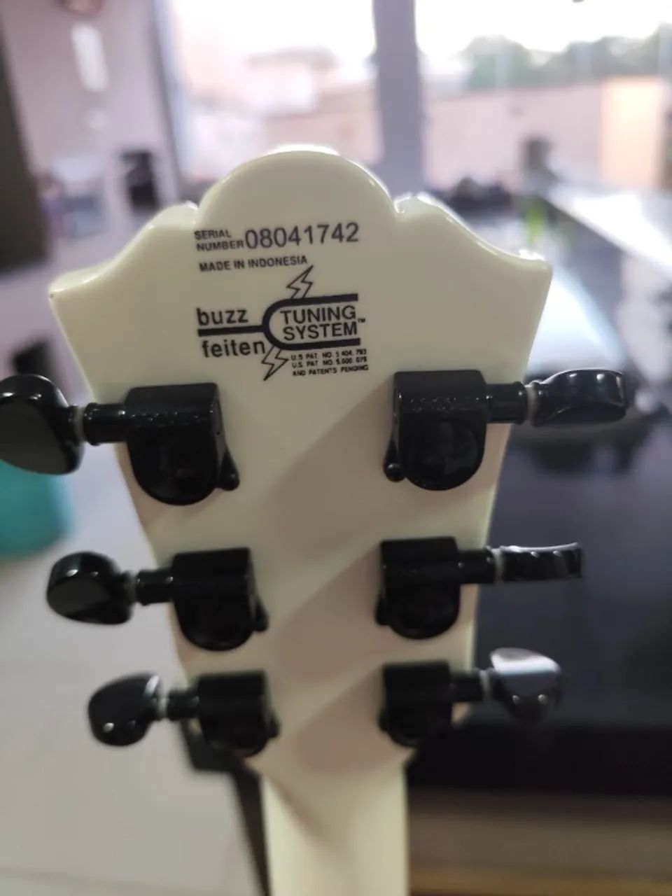 Washburn Idol WI45 White 2008 (Original Randall + VCC) + Bag Road