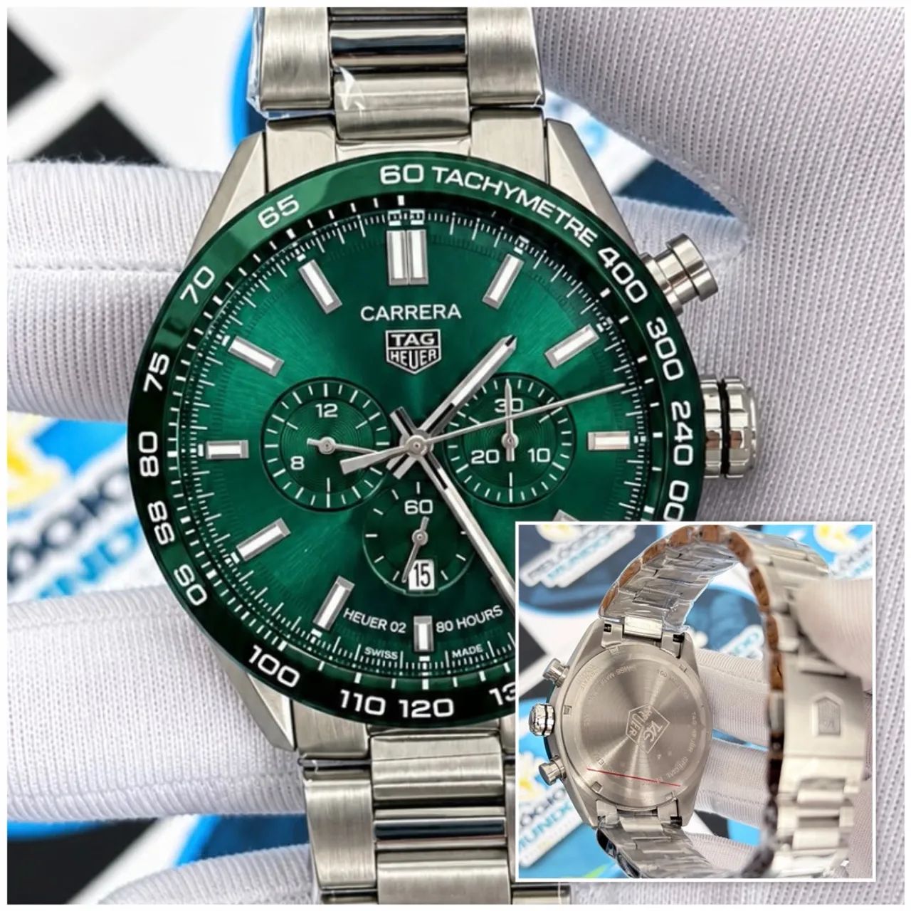 RELÓGIO TG CARRERA GREEN AUTOMÁTICO 