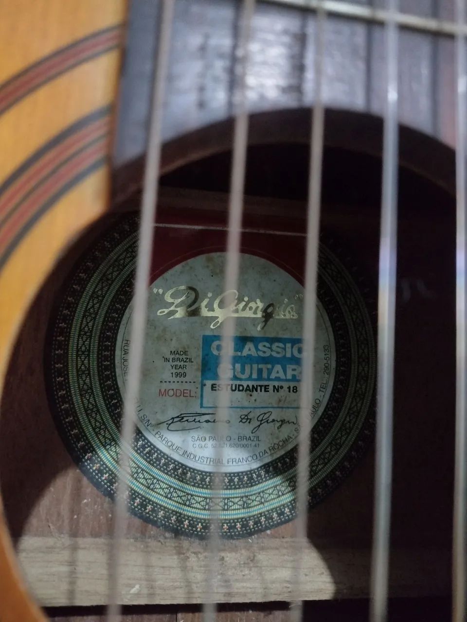 Violão DiGiorgio clássico  - Foto 3