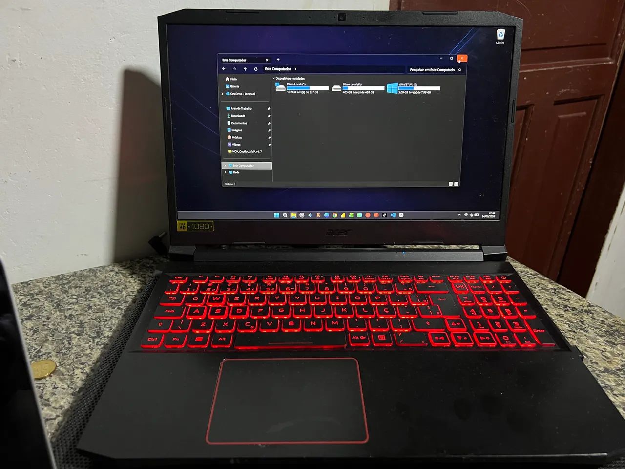 Notebook Acer nitro 5 