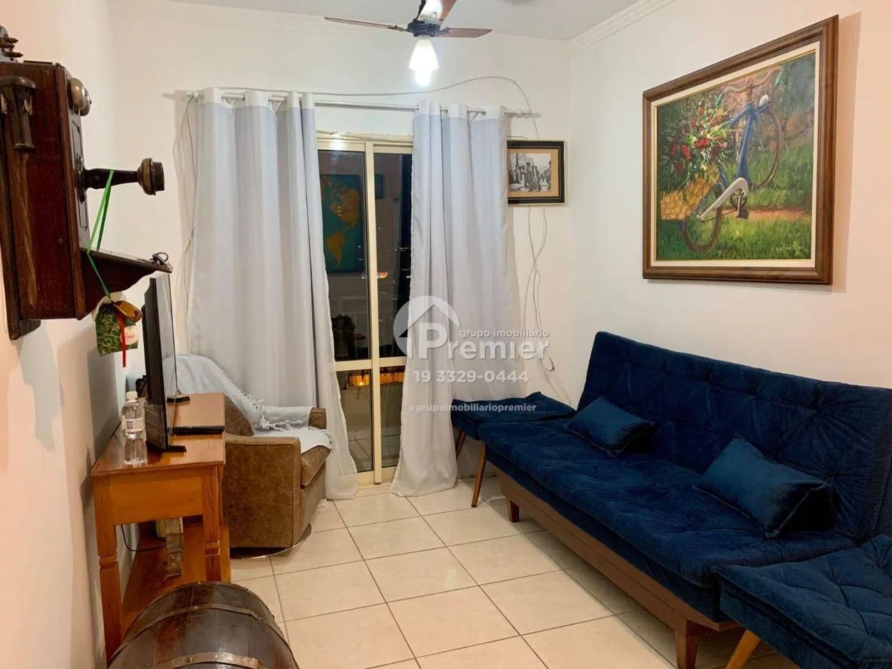 Apartamento com 1 dormitório e vaga no Edifício Roccaporena Centro Indaiatuba