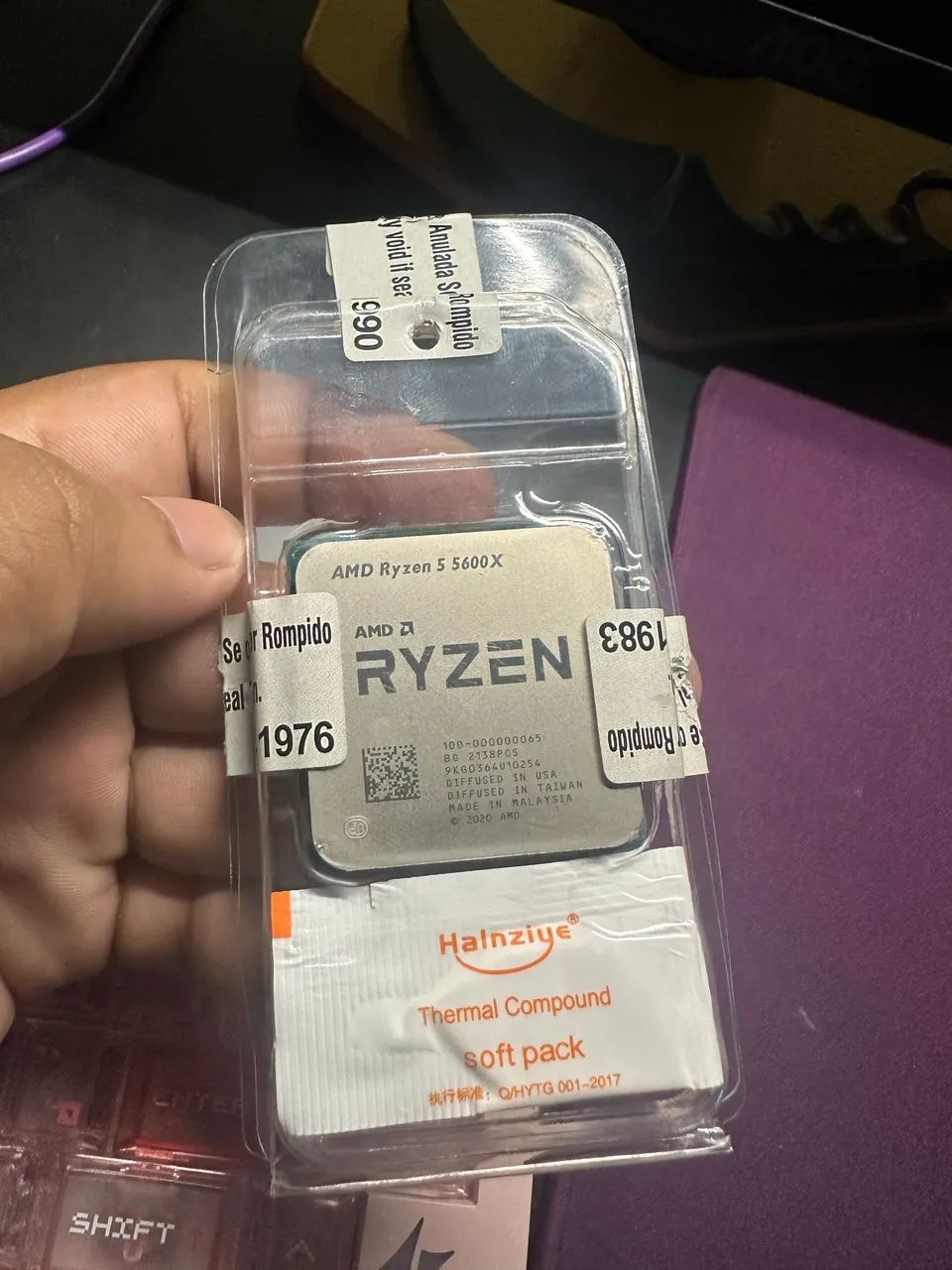 Processador Ryzen 5 5600x  - Foto 5