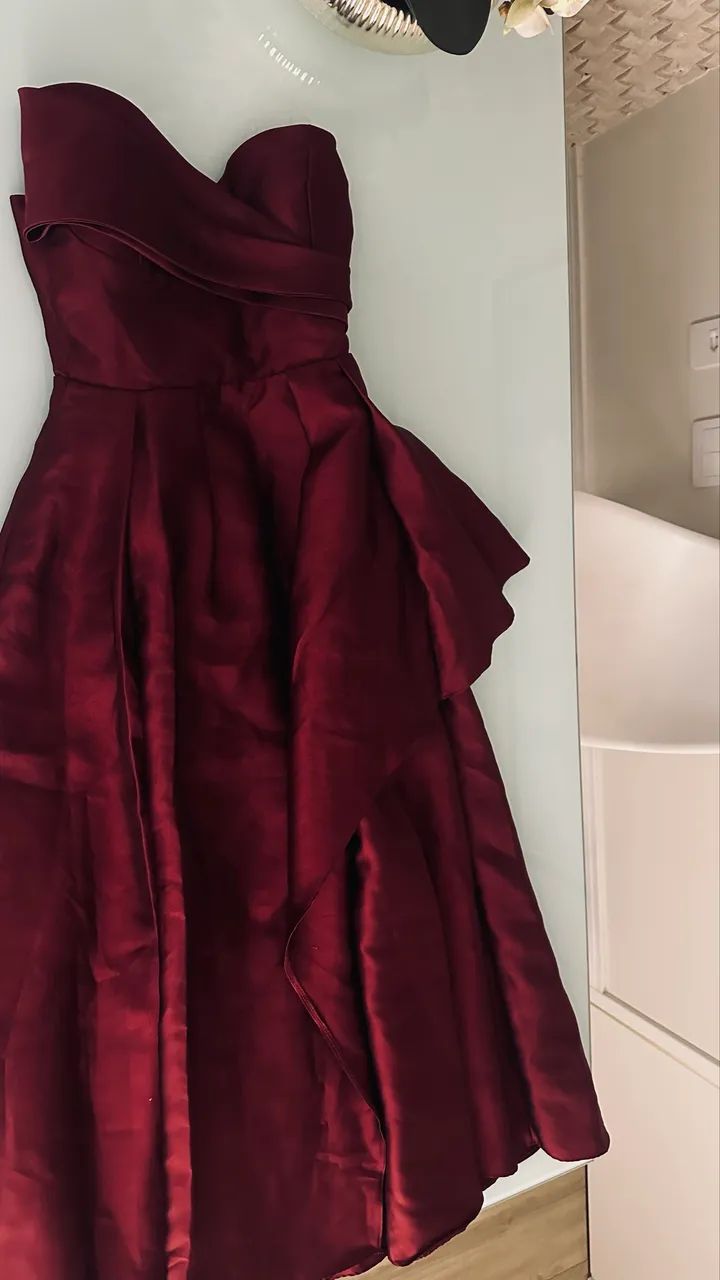 Vestido Marsala  - Foto 2