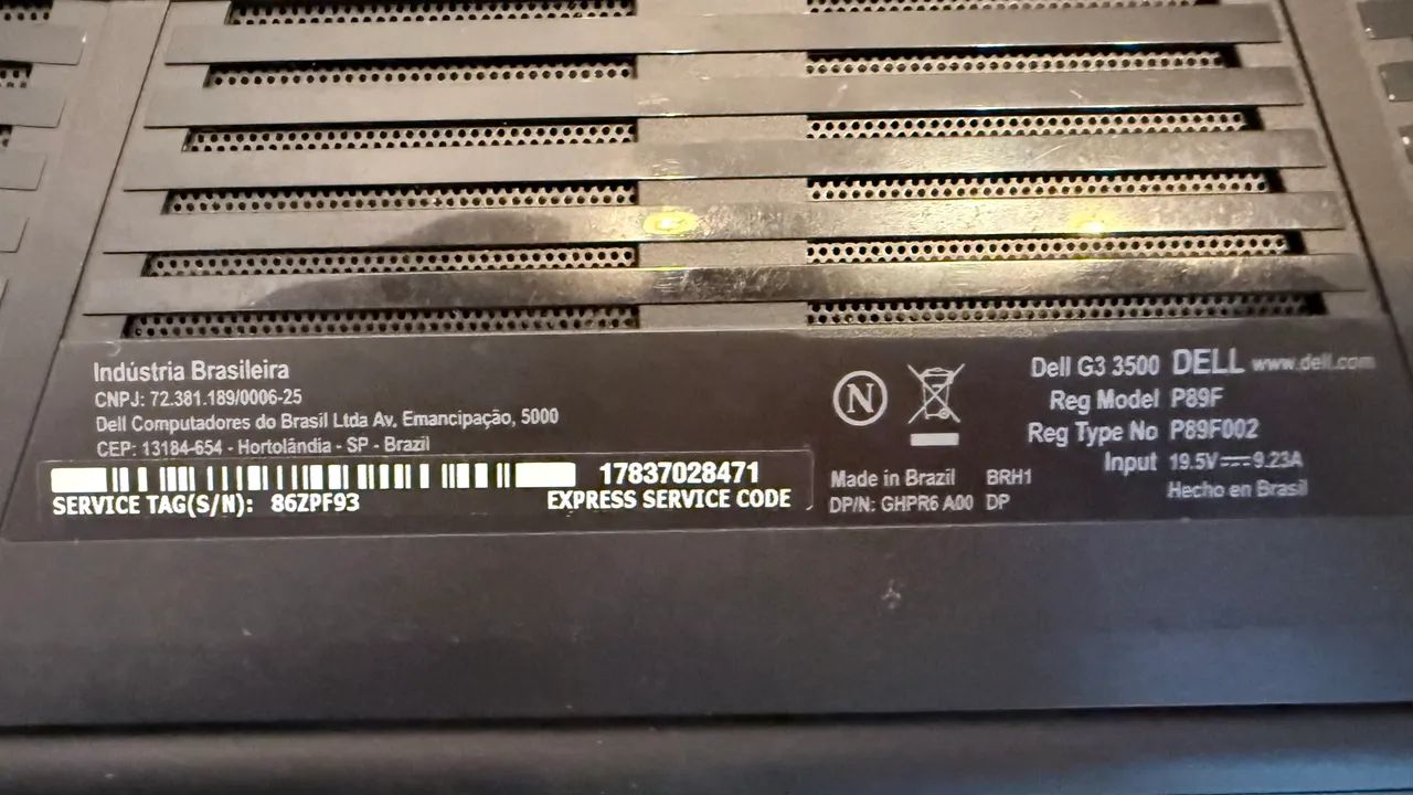 Notebook Dell G3 3500. - Não liga - Foto 2