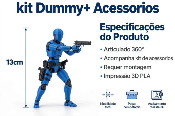 Boneco de montar - Foto 2