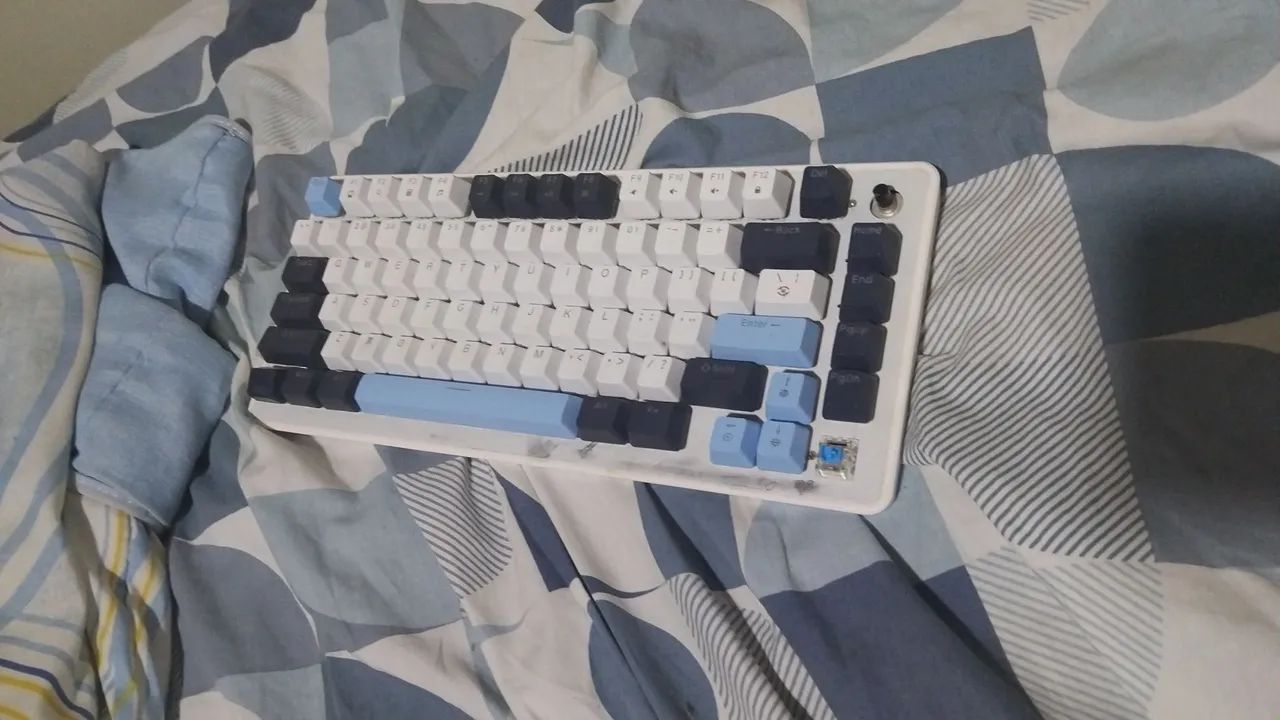 TECLADO MECÂNICO 60% SWITCH AZUL ! - Foto 3