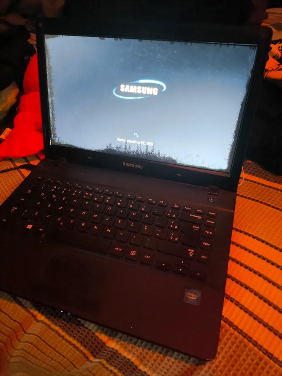 Notebook Samsung NP270E4E 6g ram e 500gb + fonte  - Foto 4
