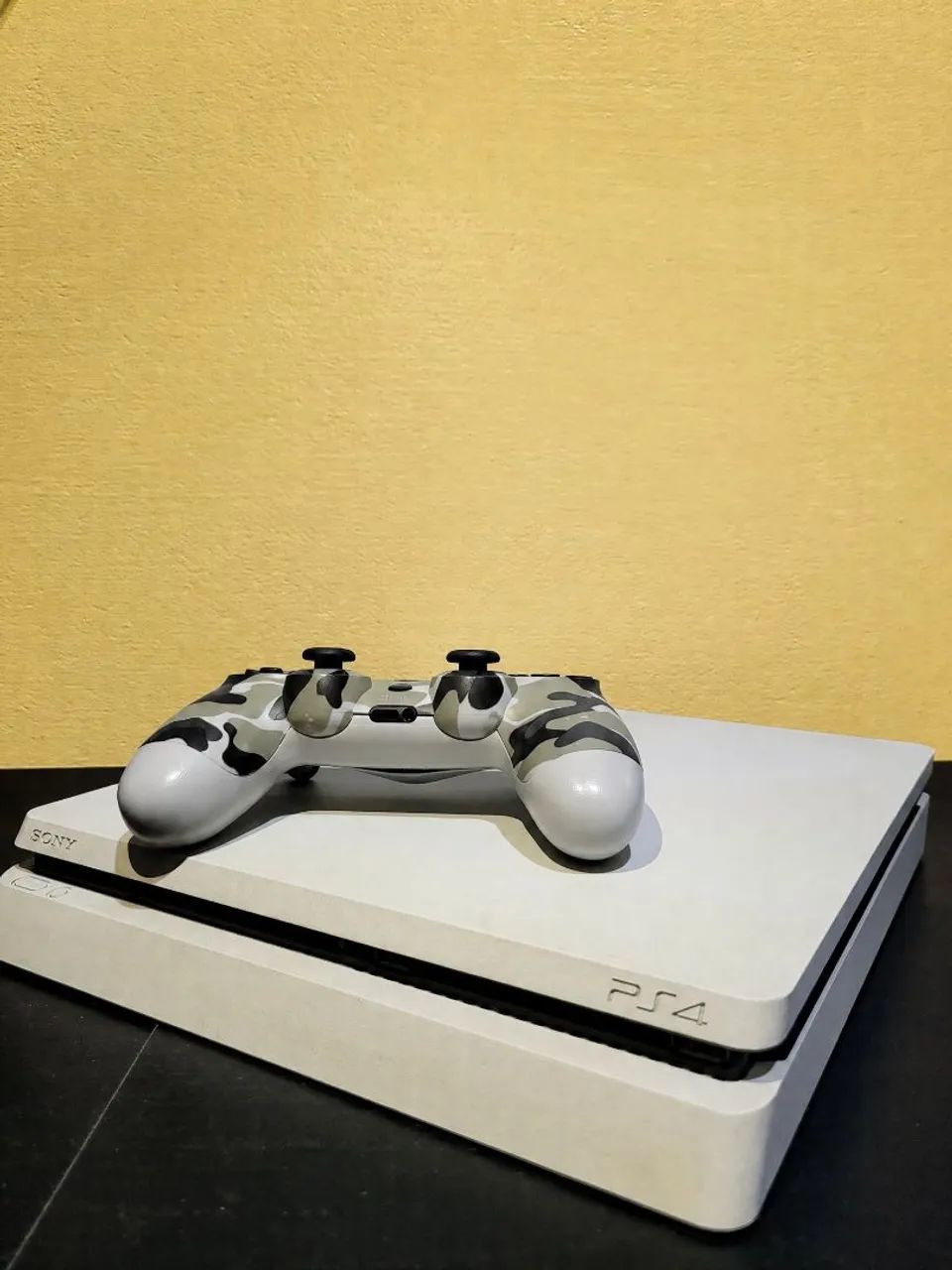 PS4 BRANCO - TODO ORIGINAL  - Foto 3