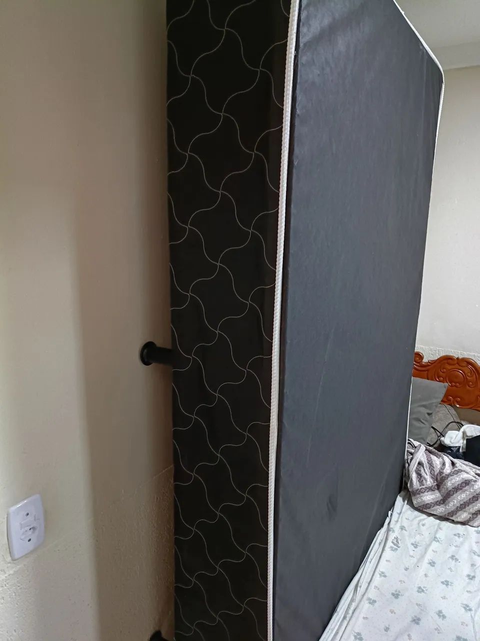 Cama box casal com colchão  - Foto 4