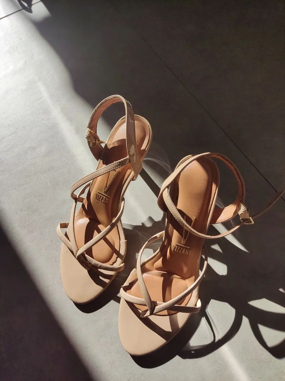 Sapato Vizzano Nude 37 - Foto 2