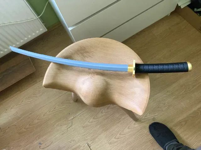 Katana Retrátil Samurai Anime Espada - Foto 2