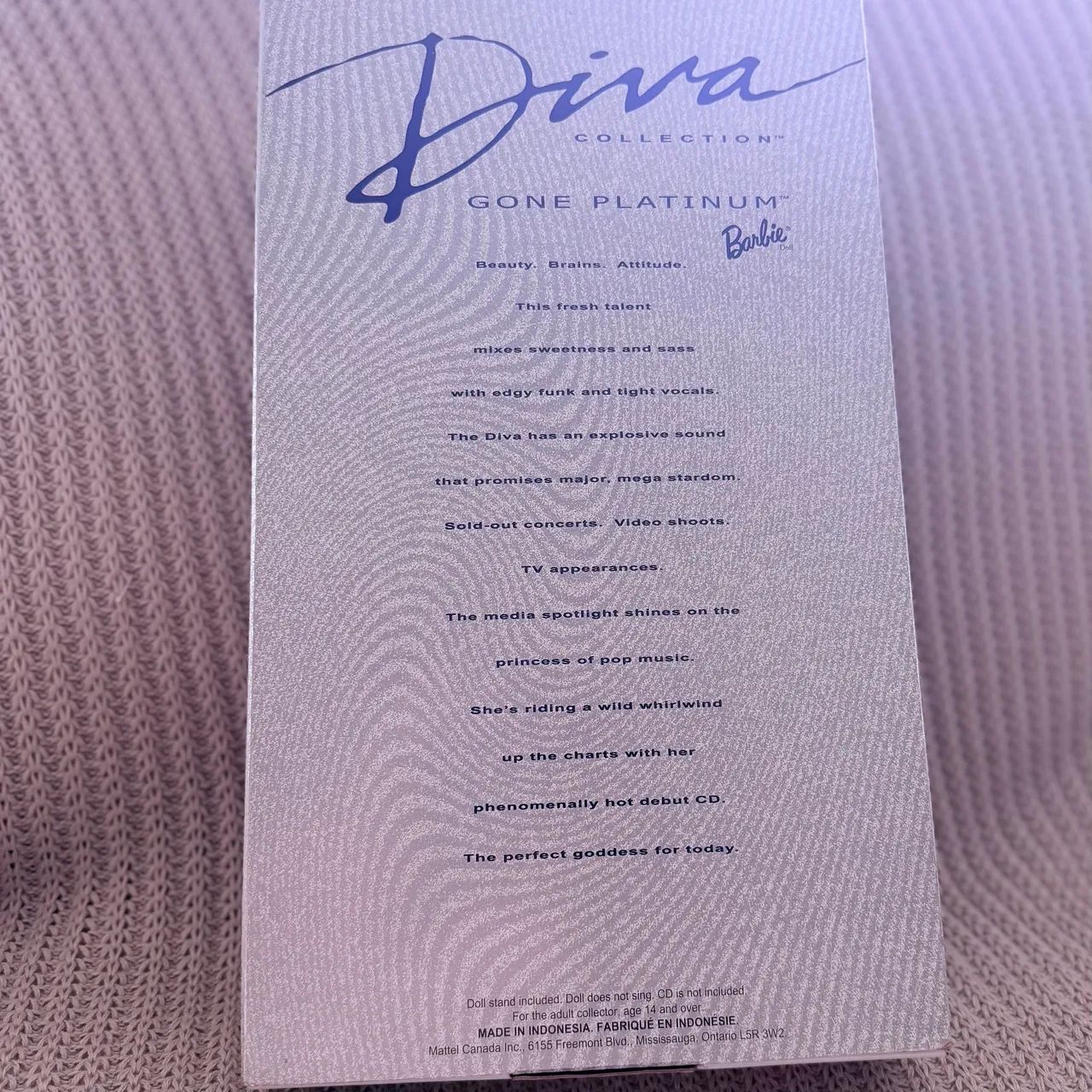 Boneca Barbie Diva Gone Platinum Nova  - Foto 4