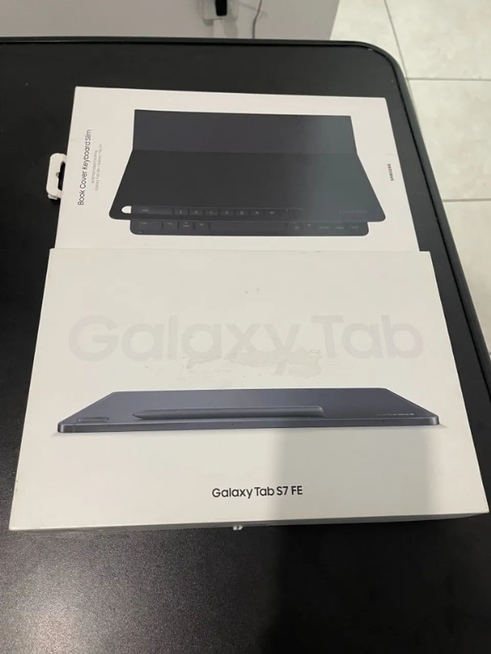Tablet SAMSUNG TAB S7 FE  + TECLADO BATDOW COM CAIXA - Foto 3