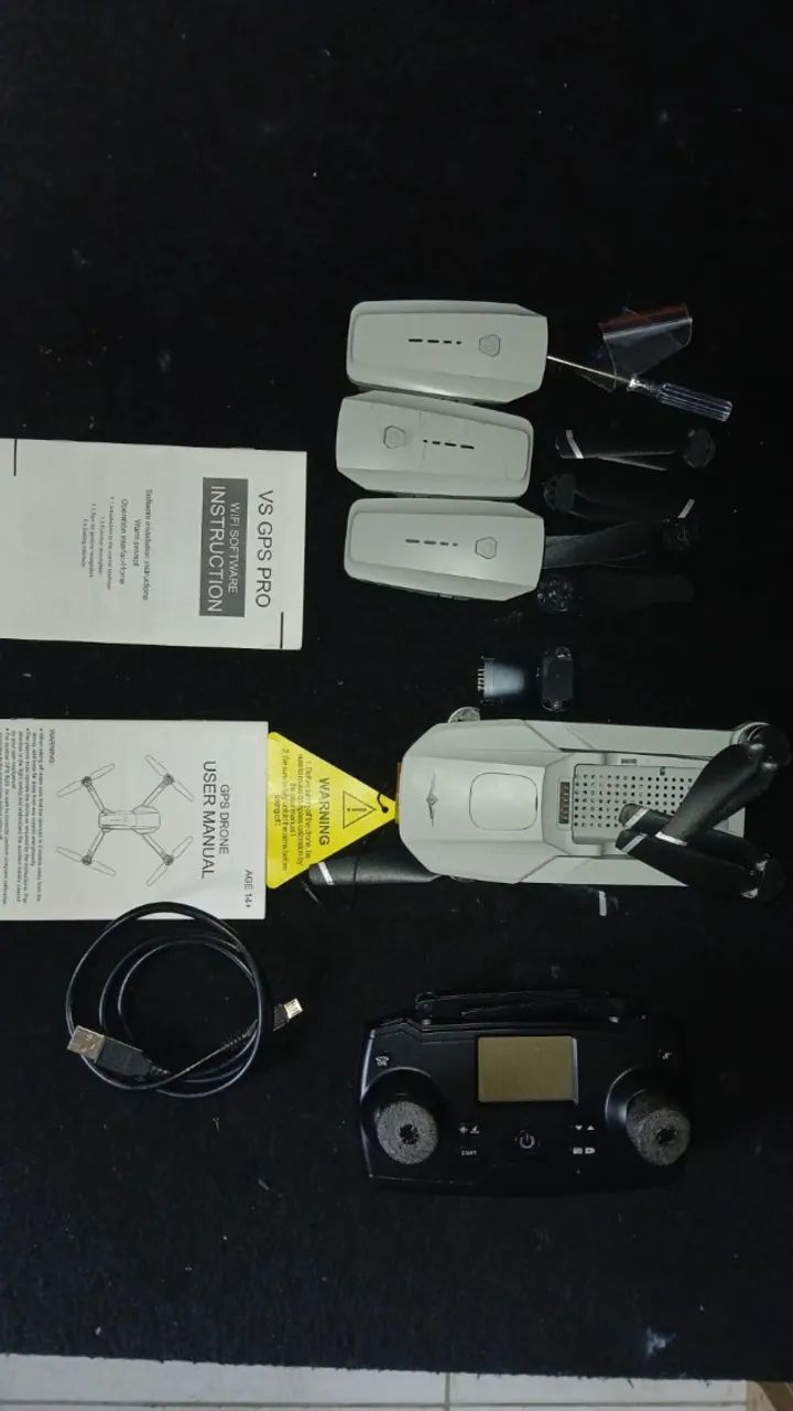 DRONE 5G , MARCA KFPAN  102, SENSOR DE OBSTACULOS, GIMBAL DE 2  EIXOS , 3 BATERIAS. - Foto 5