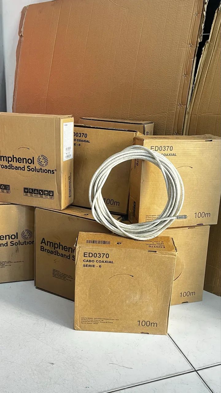 Cabo coaxial RG6
