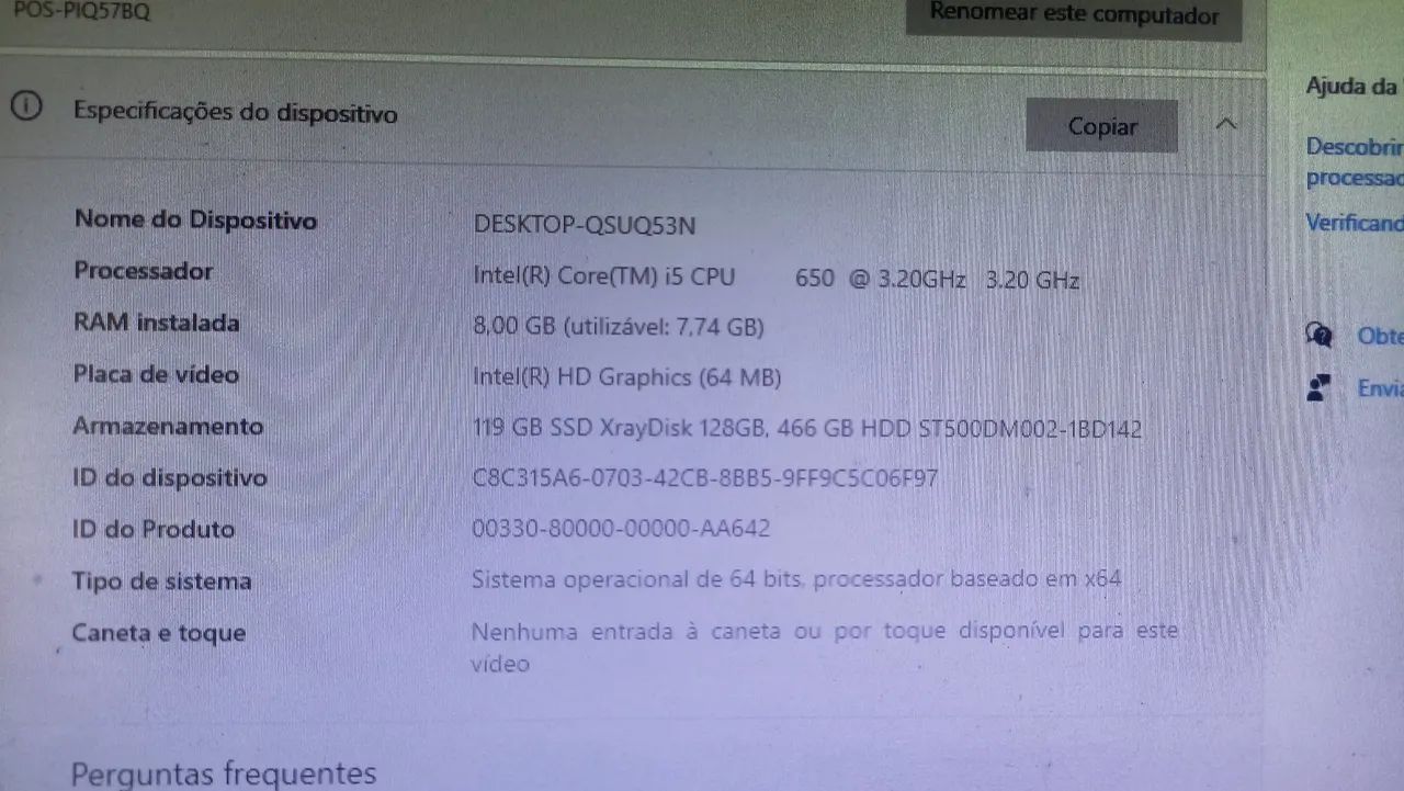 COMPUTADOR COMPLETO + MESA - Foto 5