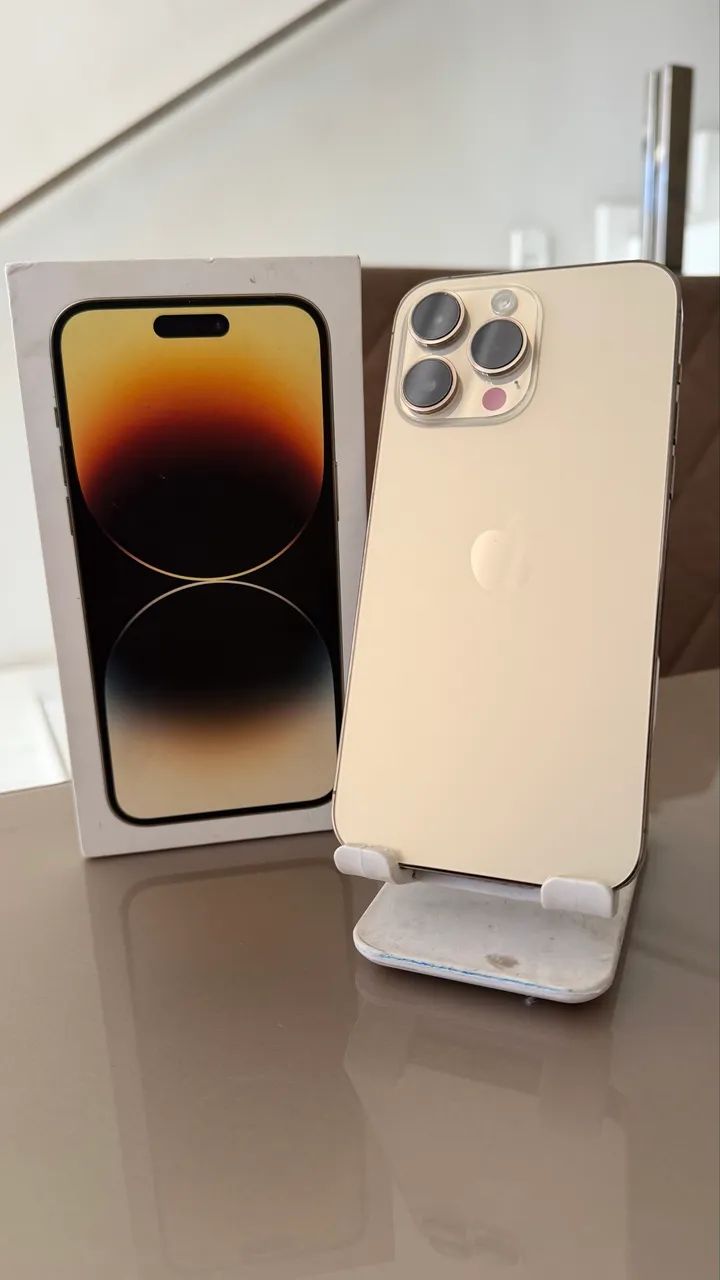 IPHONE 14 PRO MAX 256GB GOLD - Celulares e Smartphones - Centro